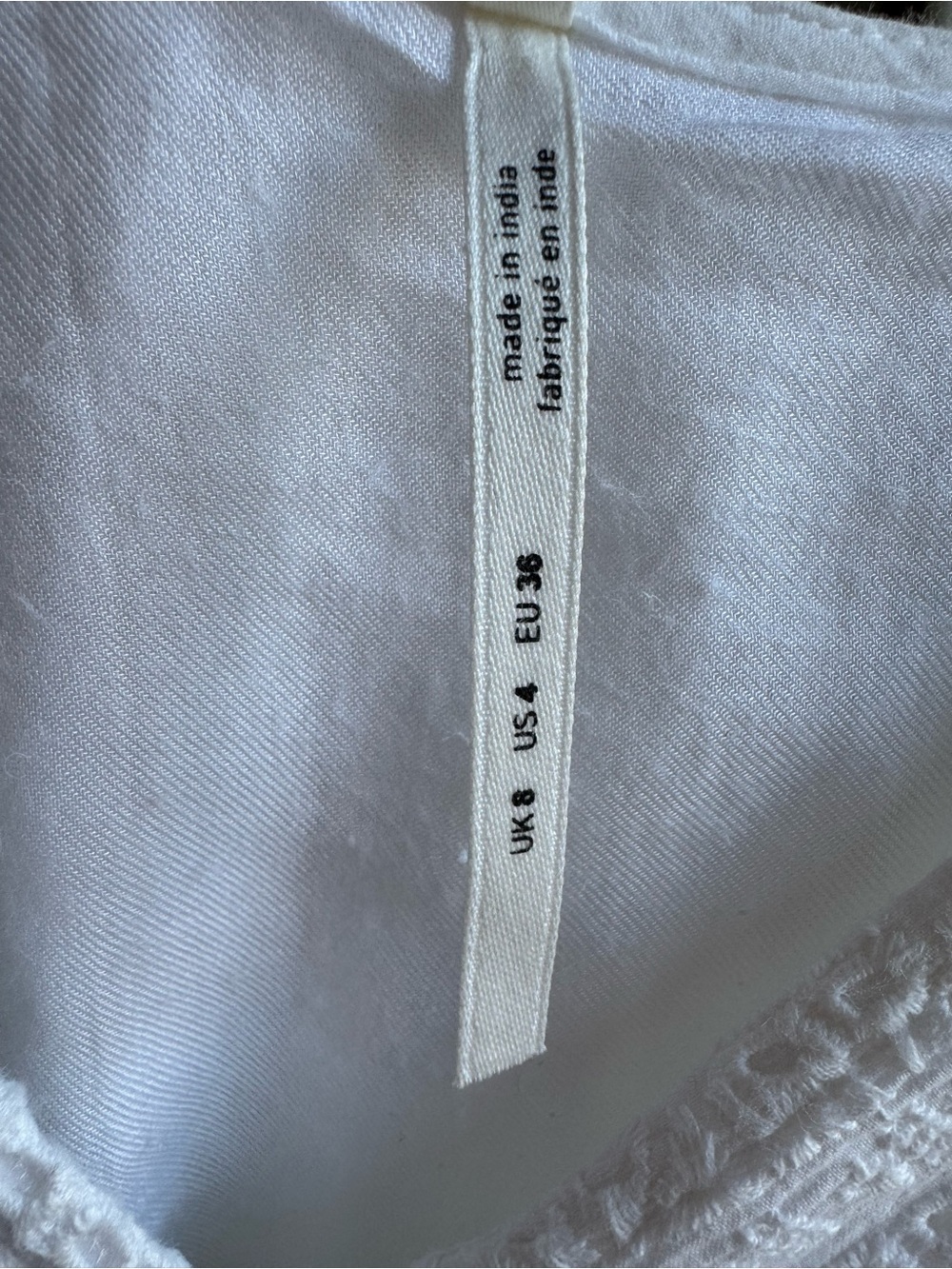 Anthropologie White Lace Maxi Dress Women’s US 4 / EU 36 - Picture 7 of 12